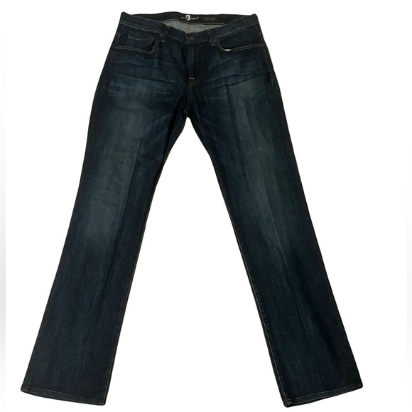 7 For All Mankind Other - 7 For All Mankind Carsen Denim Jeans Distressed and Wiskered Style Size 34 Men
